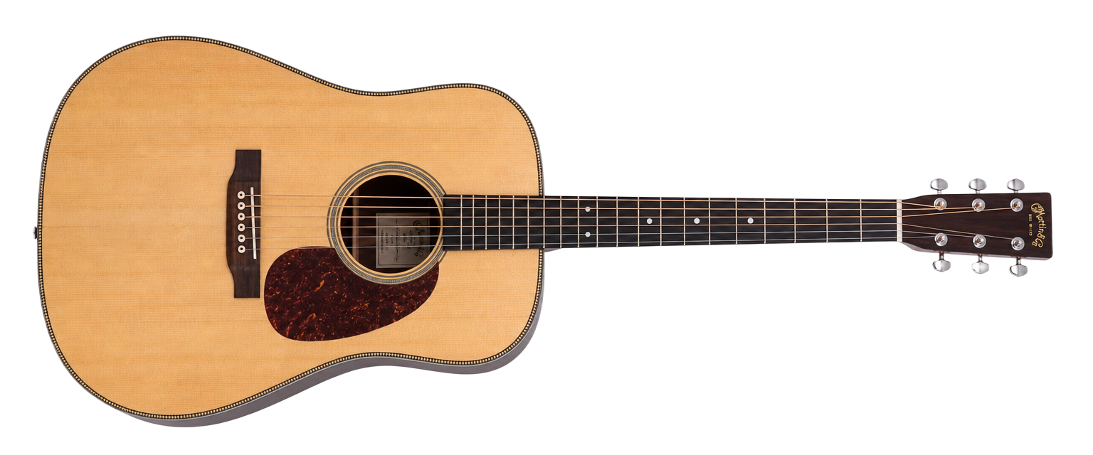Acoustic guitar representing Tonewood Marketing